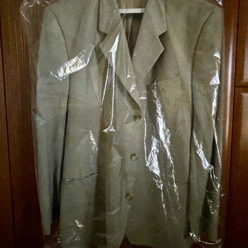 Men's spring jacket like new, size 52, beige