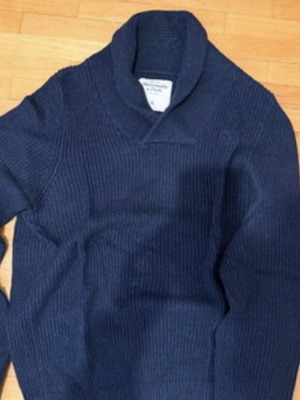 Abercrombie & Fitch pullover used, blue