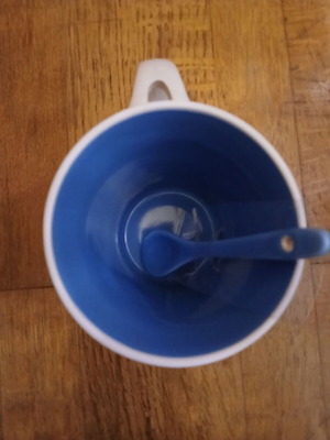 Paris mug new with spoon