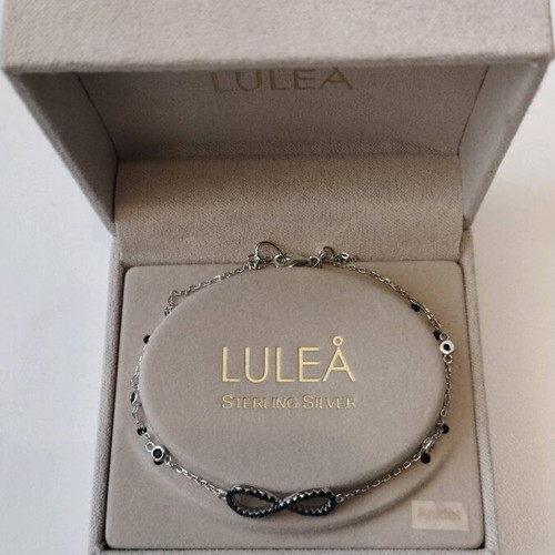 Sterling silver bracelet new, black and silver