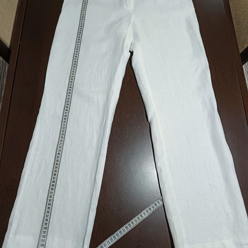 Otapasidi collection cotton pants, white, size M