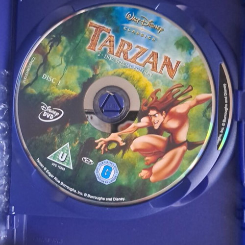 Walt Disney Classics Tarzan DVD, κινούμενα σχέδια