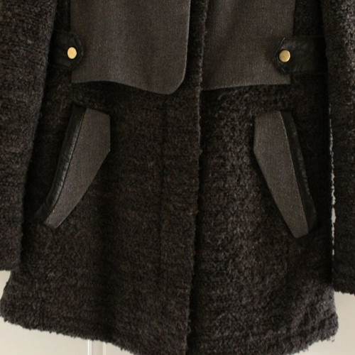 H&M gray coat like new, sizes S and M