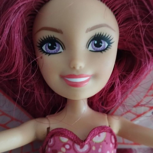 Mia and Me Yuko Fairy Dress doll used