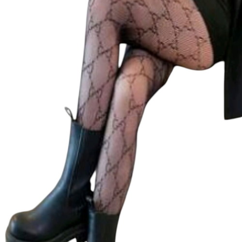 Luxury fishnet tights new, black