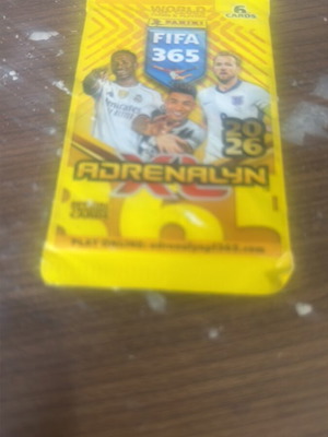 FIFA 365 Adrenalyn XS sticker packs new, set of 7