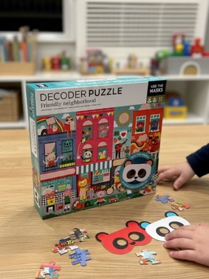 Petit Collage sealed children's puzzle for ages 4+