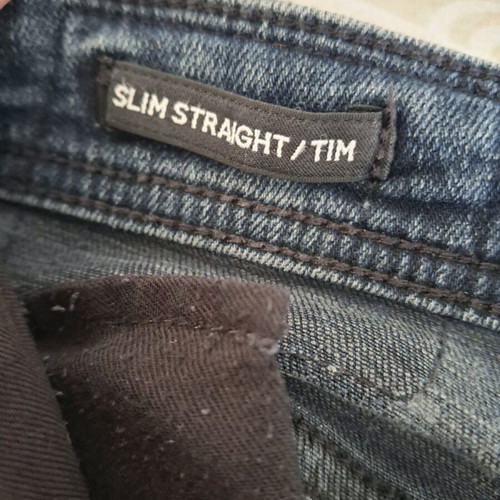 Jack & Jones Tim Slim Straight jeans used, blue, size L
