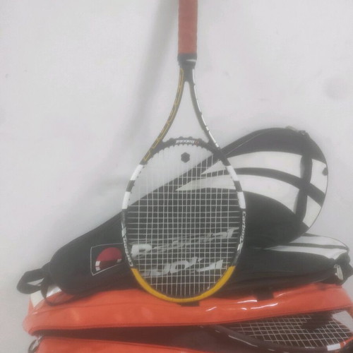 Tennis rackets used, 3 pieces with bag
