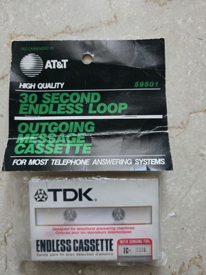 Κασέτα TDK Endless EC-30SG σφραγισμένη, 30 δευτερόλεπτα