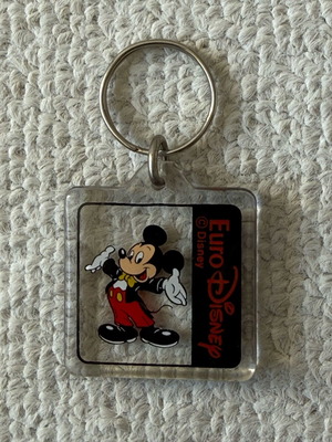 Μπρελόκ Mickey Mouse Euro Disney μεταχειρισμένο, vintage 90s