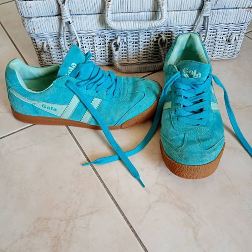 Gola sneakers like new, size 39, turquoise