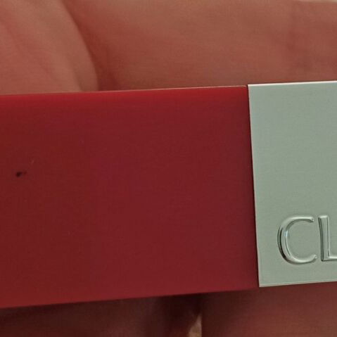 Clinique mini lipstick used 08 CHERRY POP