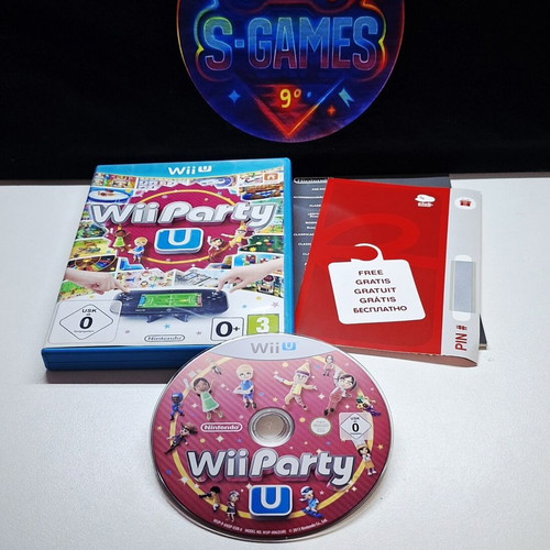 Wii Party U Nintendo Wii U game used