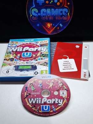 Wii Party U Nintendo Wii U game used
