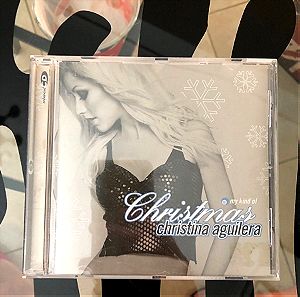 CHRISTINA AGUILERA MY KIND OF CHRISTMAS CD used in excellent condition