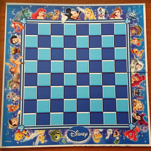 Disney Trefl board game like new with various games and missing parts