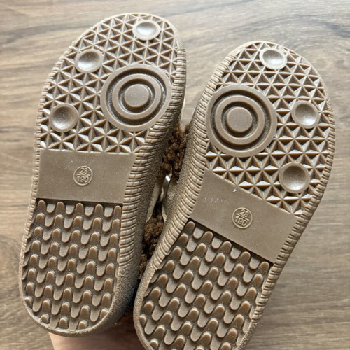Soft shoes size 28 new, brown for kids