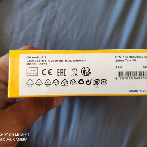 Jabra Talk 35 Bluetooth mono headset