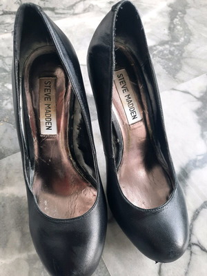 Γόβες Steve Madden μαύρες, σαν καινούργιο μέγεθος 36