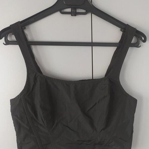 H&M Divided Black Corset Crop Top like new, size S