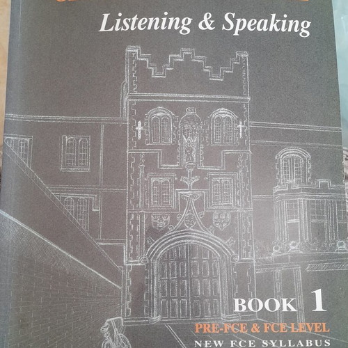 Getting to Cambridge Listening and Speaking book like new