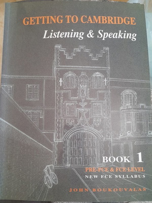Getting to Cambridge Listening and Speaking book like new