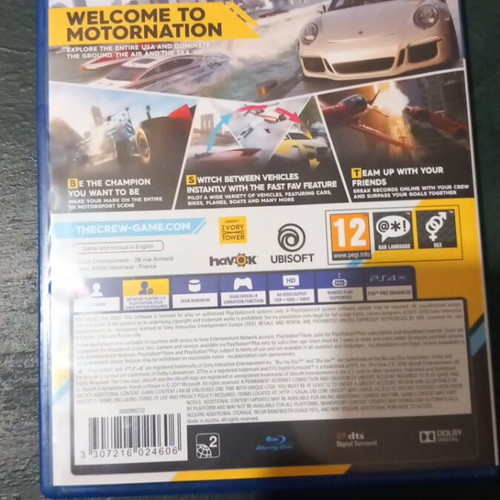 The Crew 2 PS4 slightly used