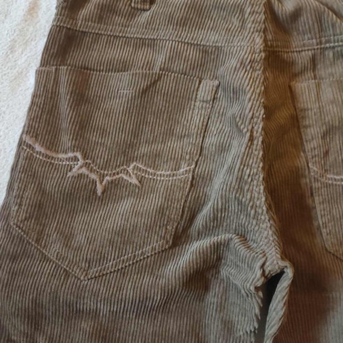 Gsus Sindustries Corduroy Men's Pants beige new, bootcut