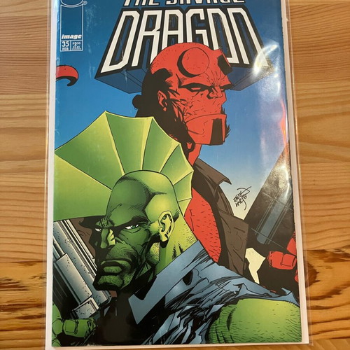 The Savage Dragon #35 comic used, vintage 1996 Image Comics
