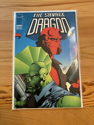 The Savage Dragon #35 comic used, vintage 1996 Image Comics