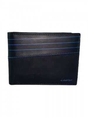 Lavor Leather Men's Wallet with RFID Black New 1-5919