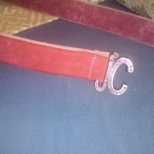 Just Cavalli authentic belt, pink fuchsia, size 100