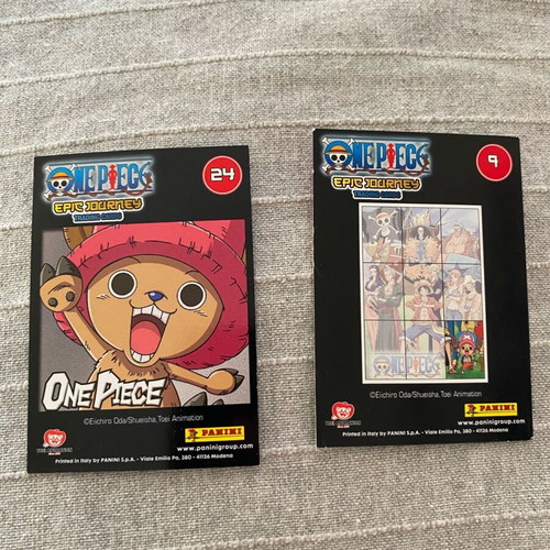 One Piece cards new in good condition
