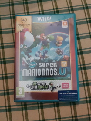 Nintendo Wii U μεταχειρισμένο με New Super Mario Bros και New Super Luigi