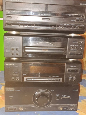 Technics stereo sound system used