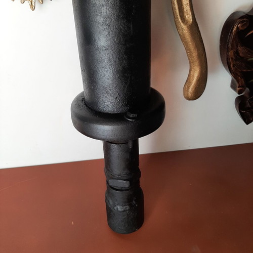 Old Hand Water Pump (Touloumpa) like new, restored vintage decoration