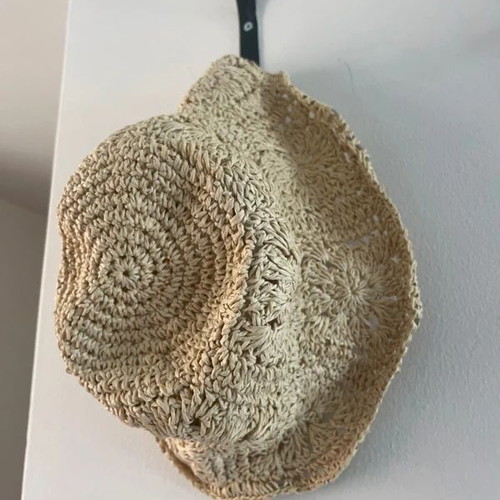 Sisley straw hat, beige, size S