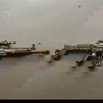  PUBG-Inspired Miniature Gun Keychain - Zinc Alloy, Tactical Scar-L