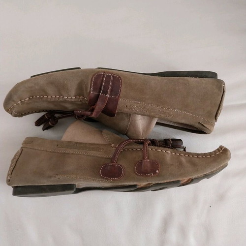 Gianna Kazakou suede moccasins like new, soft and barely worn