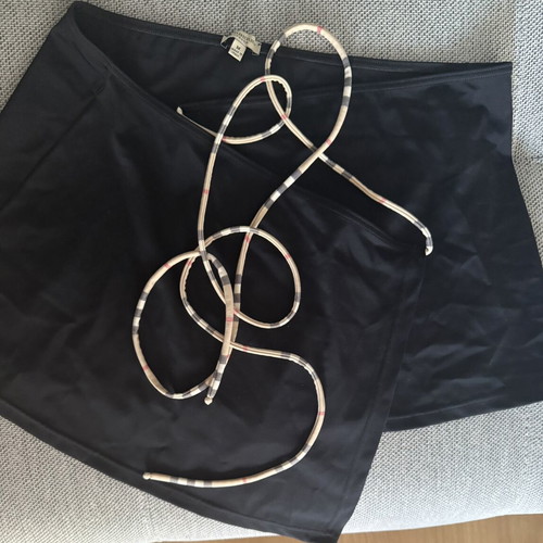 Burberry Beach Cover Up Mini Pareo like new, size S/M, black