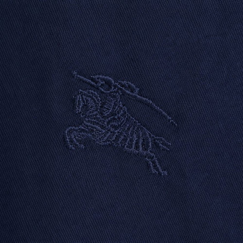 Burberry Brit men's cotton shirt navy blue size L like new