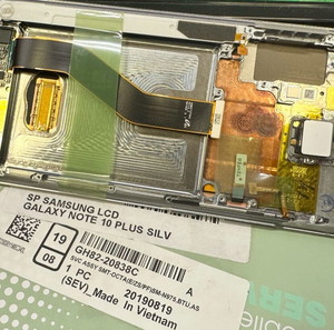 Γνήσια Οθόνη Samsung Galaxy Note 10 Plus (Ασημί - SILV)