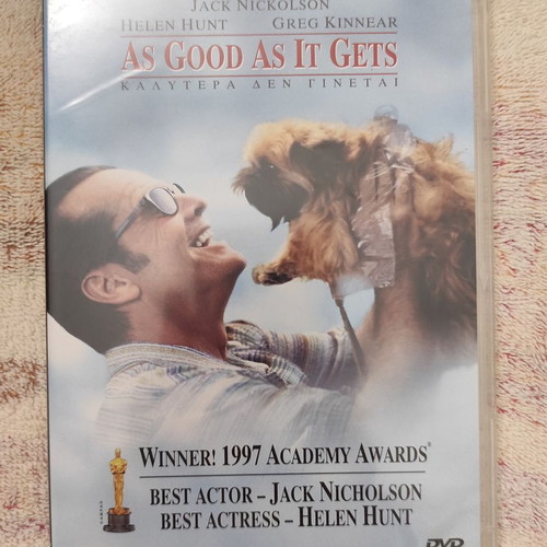 As Good As It Gets DVD like new, social comedy with subtitles