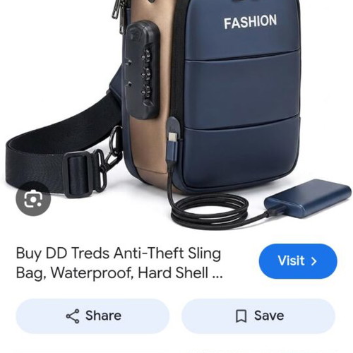 Man's chest bag