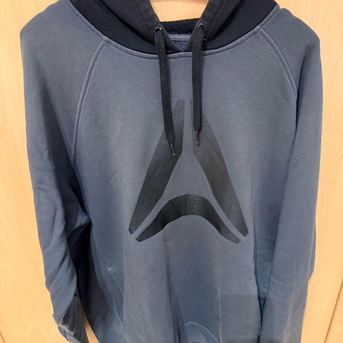 Reebok men's hoodie with pockets used, gray, XL