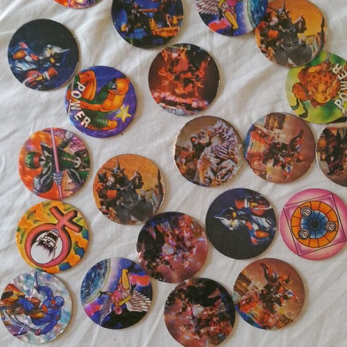 Power Series 2 Collectible Tags from 90s, 38 pieces