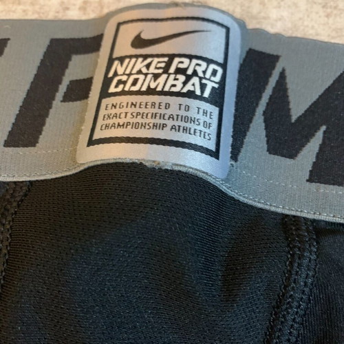 Nike Pro Combat Tight men's XL like new, black/gray
