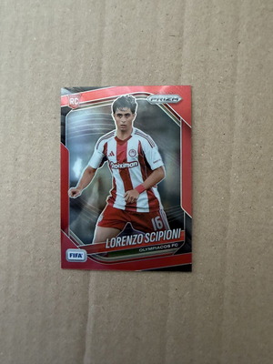 2025-26 Panini FIFA Prizm Rookie карта Lorenzo Scipioni /149 Olympiacos като нова