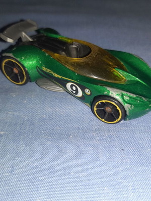 Hot Wheels Lotus Concept diecast αυτοκίνητο μεταχειρισμένο με φθορές στο χρώμα
